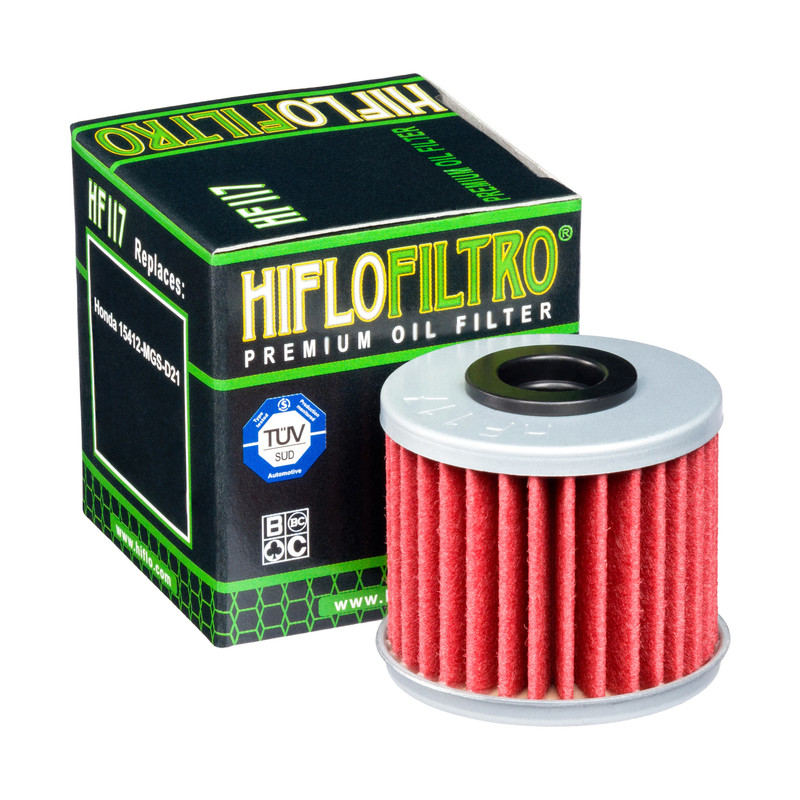 Фото Фильтр масляный Hiflo Filtro HF117 — купить в LuckyFern