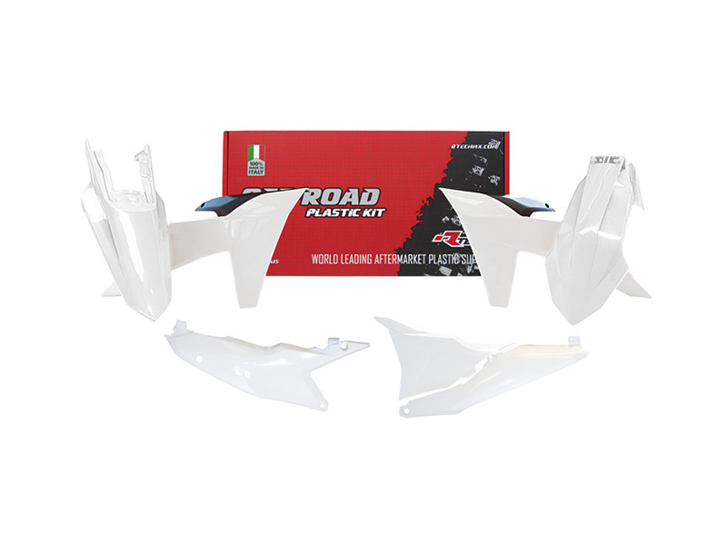 Комплект пластика RTech R-KITKTM-BN0-524 KTM EXC/EXCF/XC-W/XCF-W150-500 24 бело-черный