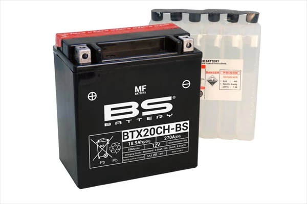Аккумулятор BS-Battery BTX20CH-BS/YTX20CH-BS