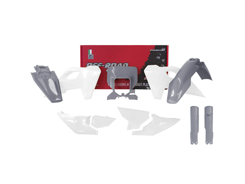 Комплект пластика RTech R-KITHSQ-GR0-834 HSQ TE-FE 150-450 24 серо-белый