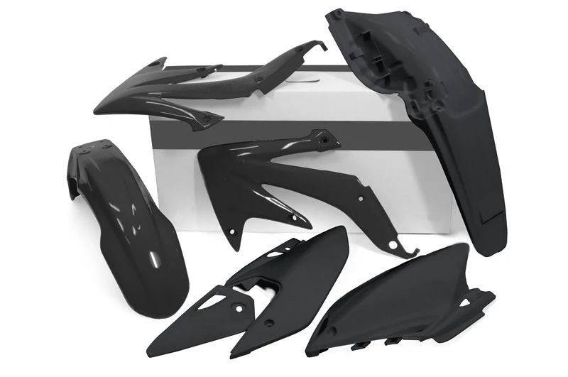 Комплект пластика RTech R-KITCRX-NR0-415 CRF450X 08-17 черный