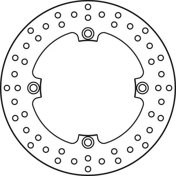 Диск тормозной задний GOLDfren 204-505R