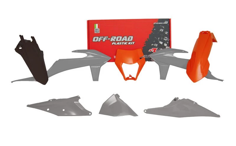 Комплект пластика EXC/EXCF/XC-W/XCF-W 125-50020-23 RTech R-KITKTM-GR2-523