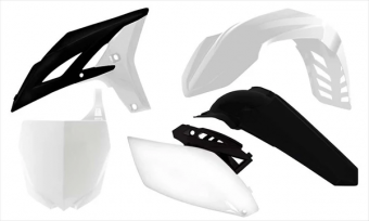 Комплект пластика RTech YZF250 10-13 бело-черный в интернет-магазине LuckyFern