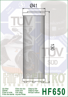 Фильтр масляный Hiflo Filtro HF650 в интернет-магазине LuckyFern