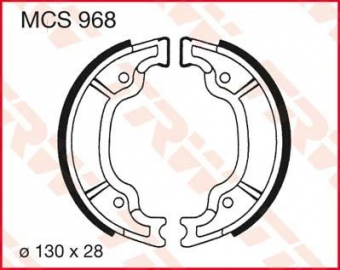 Колодки тормозные барабанные MCS968 в интернет-магазине LuckyFern