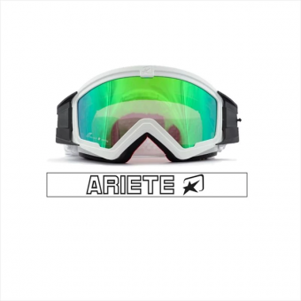 Кроссовые очки (маска) MUDMAX - WHITE / GREEN LENS в интернет-магазине LuckyFern