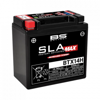 Аккумулятор BS-Battery BTX14H/YTX14H SLA MAX в интернет-магазине LuckyFern