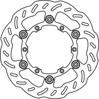 Диск тормозной передний GOLDfren 7354F3 Yamaha WR125 / WR250F / WR450F / YZ125 / YZ250F / YZ450F в интернет-магазине LuckyFern