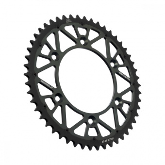 Звезда ведомая алюминиевая/стальная JT JTX210 50GR, 50 зубьев, серая, 520 размер в интернет-магазине LuckyFern
