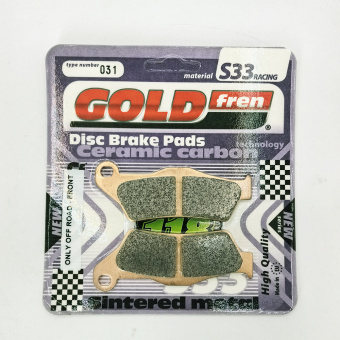 Тормозные колодки дисковые GOLDfren 031 S33 в интернет-магазине LuckyFern