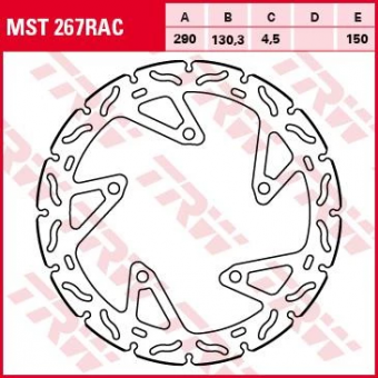 Тормозной диск TRW MST267RAC в интернет-магазине LuckyFern