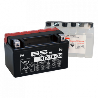 Аккумулятор BS-Battery BTX7A-BS/YTX7A-BS в интернет-магазине LuckyFern