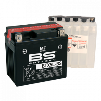 Аккумулятор BS-Battery BTX5L-BS/YTX5L-BS в интернет-магазине LuckyFern
