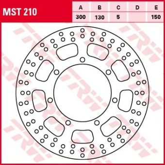 Тормозной диск TRW MST210 в интернет-магазине LuckyFern
