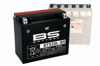Аккумулятор BS-Battery BTX20L-BS/YTX20L-BS в интернет-магазине LuckyFern