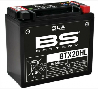 Аккумулятор BS-Battery BTX20HL/YTX20HL SLA в интернет-магазине LuckyFern