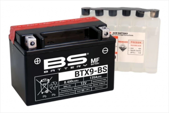 Аккумулятор BS-Battery BTX9-BS/YTX9-BS в интернет-магазине LuckyFern