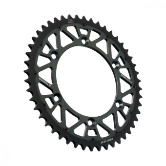 Звезда ведомая алюминиевая/стальная JT JTX251 48GR, 48 зубьев, серая, 520 размер в интернет-магазине LuckyFern
