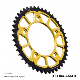 Звезда ведомая алюминиевая/стальная JTX1304 44GLD в интернет-магазине LuckyFern