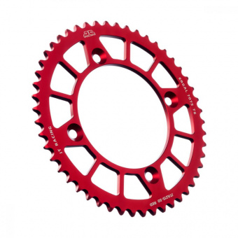 Звезда ведомая алюминиевая JT JTA215 50RED, 50 зубьев, красная, 420 размер в интернет-магазине LuckyFern
