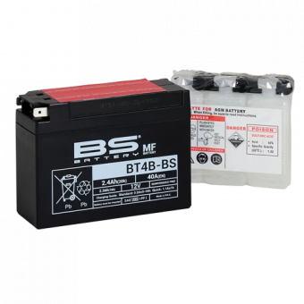 Аккумулятор BS-Battery BT4B-BS/YT4B-BS в интернет-магазине LuckyFern