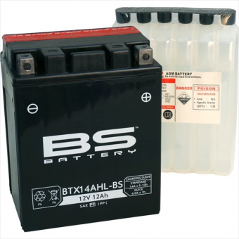 Аккумулятор BS-Battery BTX14AHL-BS/YTX14AHL-BS в интернет-магазине LuckyFern