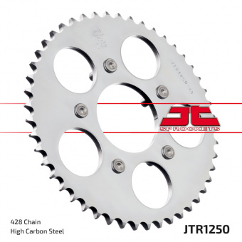 Звезда ведомая JT JTR1250, 56 зубьев, 428 размер в интернет-магазине LuckyFern